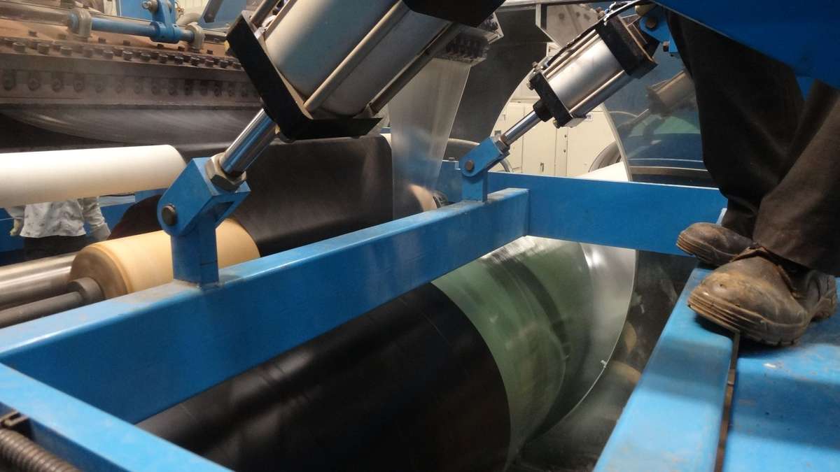 Polypropylene coating process