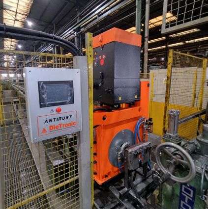 Dietronic Anti-Rust system installed on ERW production line
