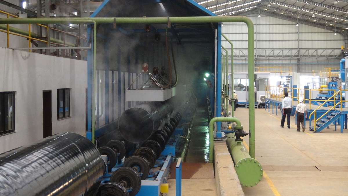 Polyurethane foam insulation coating