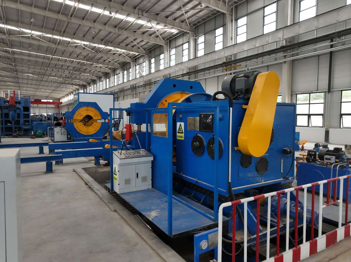 ERW pipe finishing line